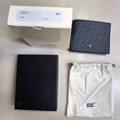 Cartera Montblanc M_Gram 4810 8cc - 127439 - azul Foto 1 de 4