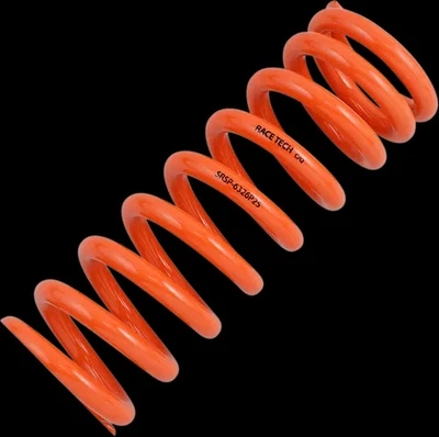 Muelle amortiguador trasero Race Tech naranja progresivamente herido 8,8 kg KTM 500 XCW 12-16 Foto 1 de 4
