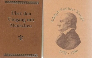 Über den Umgang mit Menschen Knigge, Adolph Freiherr: - Bild 1 von 1