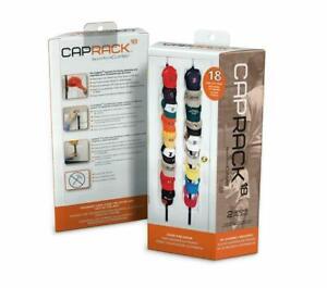 Perfect Curve CapRack18 Over-The-Door Cap Organizer | 3 New + 1 Open Box