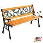 Garden Patio Park Porch Chair Bench 49 1/2" Weather Proof High Quality Materials