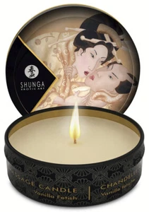 Massagekerze Erotik SHUNGA Massage Candle Desire/Vanille 30 ml Massageöl - Bild 1 von 2