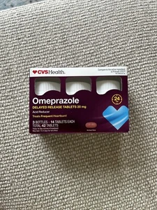 CVS Health Omeprazole 42 Ct. Exp. 06/2026 New - Picture 1 of 3