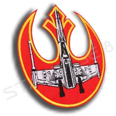 REBEL FORCES - X-WING PILOTEN UNIFORM AUFNÄHER PATCH - Bild 1 von 3