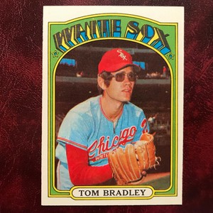 1972 Topps Set TOM BRADLEY #248 CHICAGO WHITE SOX - NR-MINT *HIGH GRADE*