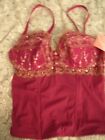 Purple Bustier ' Naturally Close '  36B New With Tag