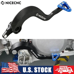 Forged Rear Brake Pedal Lever For Yamaha YZ125 YZ250 2005-2024 YZ125X 250X 17-23 - Foto 1 di 13