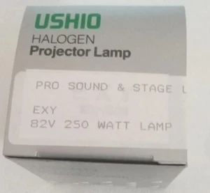 Bombilla Ushio 82V EXL 250VATIOS Bi-Pin Japón Nueva - Imagen 1 de 4