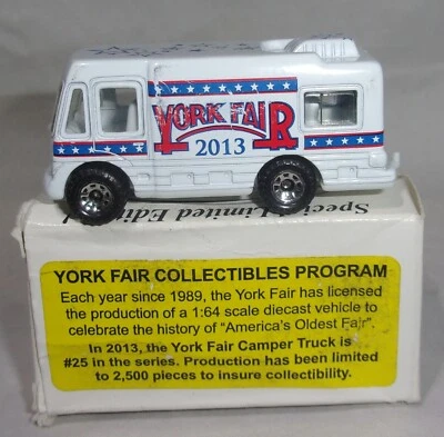 MJ7 Matchbox/WR - Camión cámper - Blanco - Feria de York del 6 al 15 de septiembre de 2013 Foto 1 de 4