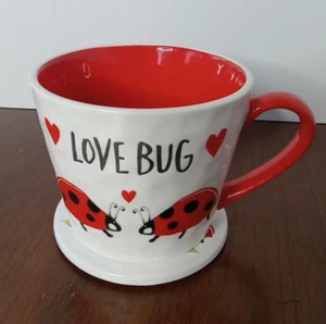 Love Bug Mug & Coaster Set by Harvest Green Studio Valentines - Picture 1 of 6