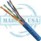 PLENUM BULK Cat6 BARE COPPER Cable  Solid 24AWG  200,300,400,500FT