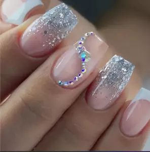 Glamorous Glitter Nails Set - Press-On Nails - Picture 1 of 2