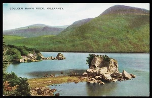 Colleen Bawn Rock Killarney Ireland Valentines Postcard - Picture 1 of 2