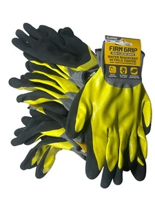 Full Case Of 8 Firm Grip Water Resistant Nitrile Coated XL Work Gloves (8 Pairs) - Picture 1 of 4