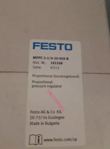 1PCS NEW FOR FESTO MPPE-3-1/4-10-010-B 161168 proportional valve @106 - Picture 1 of 3
