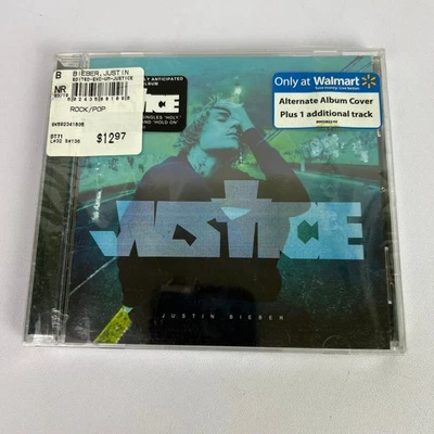 Justin Bieber Justice CD Special 17 Track Holy Lonely Hold On Peaches New Sealed - Imagem 1 de 4