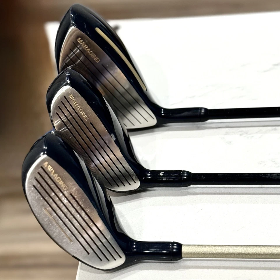 Controlador Master Grip acero negro 9° 3-13° 5-19° FW grafito S300 rígido flexible diestro alto Foto 1 de 4