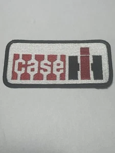 CASE IH INTERNATIONAL HARVESTER Tractor Embroidered Sew-on patch 3" (c47) - Picture 1 of 2