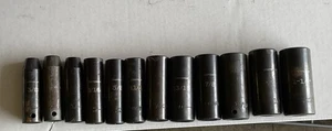 craftsman 1/2 drive 6 pt deep Impact socket set SAE SA Series - Picture 1 of 1