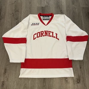 Youth Cornell Big Red NCAA Hockey Sewn JOG Jersey Size Youth 44 - Picture 1 of 7