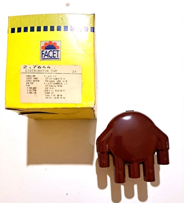 FACET CAP 2.7644 DISTRIBUTOR FIAT 127 850 SPIDER 242 LANCIA TALBOT SIMCA Foto 1 de 4
