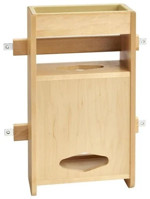 Rev-A-Shelf 4SPBD-18 Wood Classics 13-1/2"W дверное крепление пластик / - клен - Изображение 1 из 4