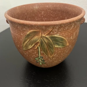 Weller Cornish 1933 Vintage Art Deco Pottery Ceramic Jardiniere Planter 5”Tx6”W - Picture 1 of 7