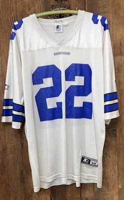 Camiseta de colección Starter NFL #22 Emmitt E Smith Dallas Cowboys talla 52 XL Foto 1 de 4