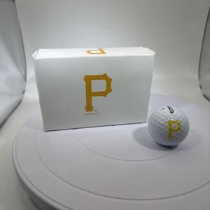 Pittsburgh Pirates 6 Pinnacle Golf Balls - MLB/BDA 2023 - Picture 1 of 8