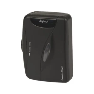 1x Digitech Portable Cassette Player w/ earphones Three Function Keys Auto Stop - Picture 1 of 8