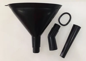 New Plastic 3 piece Funnel with Strainer - Picture 1 of 1