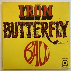 IRON BUTTERFLY - Ball ATCO LP Vinyl 1ST Pressing 1969 - Psychedelic / Rock VG/VG - Picture 1 of 7