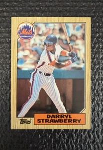 1987 Topps #460 Darryl Strawberry BASEBALL New York Mets NM-MT+ - Picture 1 of 2