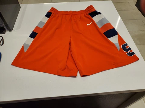 Vintage 2000s Nike Team Syracuse Authentic Basketball Shorts Men’s Size Medium M Cover