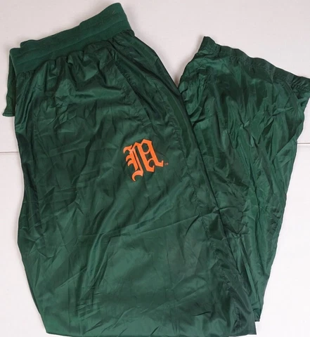 Miami Hurricanes NCAA Starter Men's Cloth-Lined Windbreaker Pants Cover