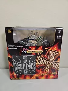 2004 West Coast Choppers Jesse James Penny Saved Radio Control R/C Motorcycle - Picture 1 of 7
