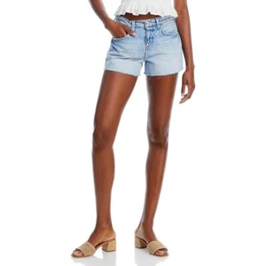 L'Agence Womens Beck High Rise Light Wash Cutoff Shorts Blue 29, Fontana - Picture 1 of 2