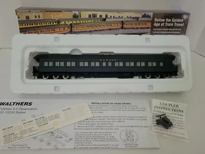 NOB~Walthers 932-10269 Pullman Heavyweight 3-2 Lounge Observation Passenger Car - Picture 1 of 11