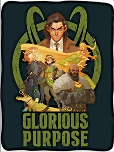 Marvel Studios Loki Glorious Purpose 45”x 60” Fleece Throw Blanket  - Picture 1 of 1