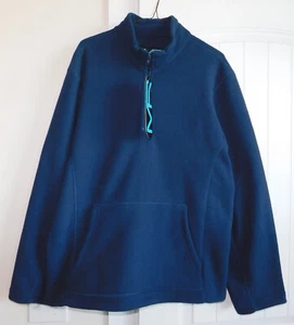 Suéter Mack Russo AZUL AZULADO OSCURO forrado en lana talla XL NUEVO CON ETIQUETAS - Imagen 1 de 6