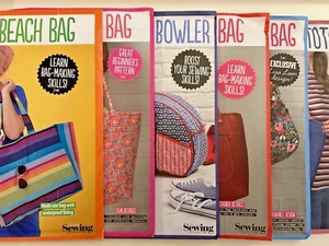 Simply Sewing. Bags / Totes / Cross Body / Bowler  Sewing Patterns. New. - Picture 1 of 25