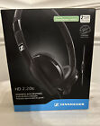SENNHEISER HD 2.20s  Headband On Ear  Headphones Wired New Open Box Black