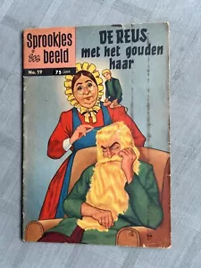 Sprookjes IN Beeld No. 19 Of Reus Met Het Gouden Hart 1957 Good Condition/Good - Picture 1 of 4