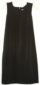 Vestido Básico Negro Sin Mangas MATHERHOOD Talla Excelente Material Grueso - Imagen 1 de 3