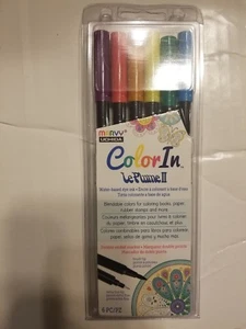 Color In Double-Ended Markers 6/Pkg Bold 028617123776 - Picture 1 of 2