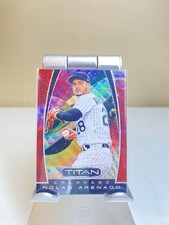 2019 Panini Chronicles - Titan Ruby Wave #22 Nolan Arenado /199