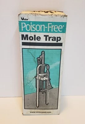 Vintage Victor Mole Trap #0645  New In Box SEALED - Image 1 of 4
