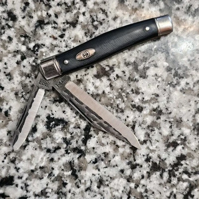 Nuevo de Lote Antiguo Cuchillo de Bolsillo Plegable Imperial Años 40 50 con Corona 2 Hojas - 7 1/8" Foto 1 de 4