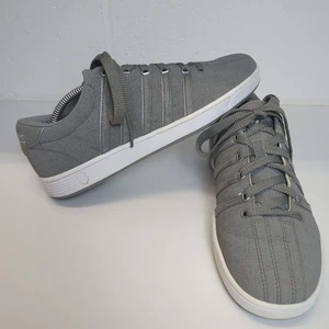K-Swiss Court Pro 2 Trainers Mens UK 9 EUR 43 US 10 Grey Memory Foam Sneakers - Picture 1 of 14