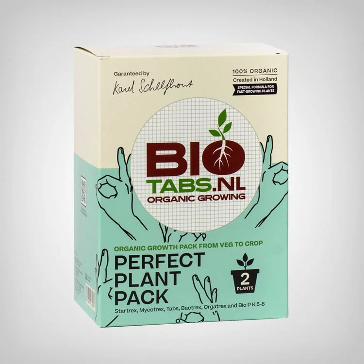 BioTabs Düngerset Perfect Plant Pack 6tlg - 100% Bio Keimung bis Ernte Grow